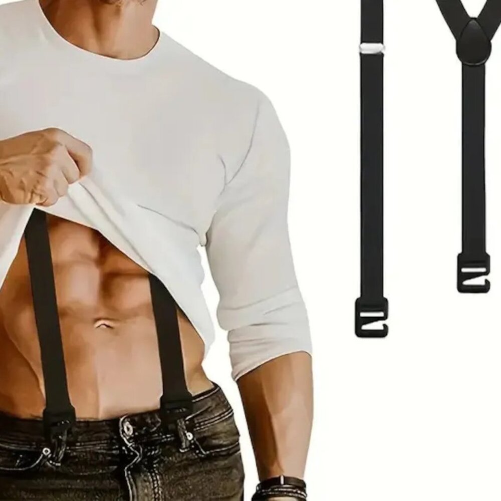 Hidden Suspenders for Men Hidden Suspenders Adjustable Under Clothing Undergarm